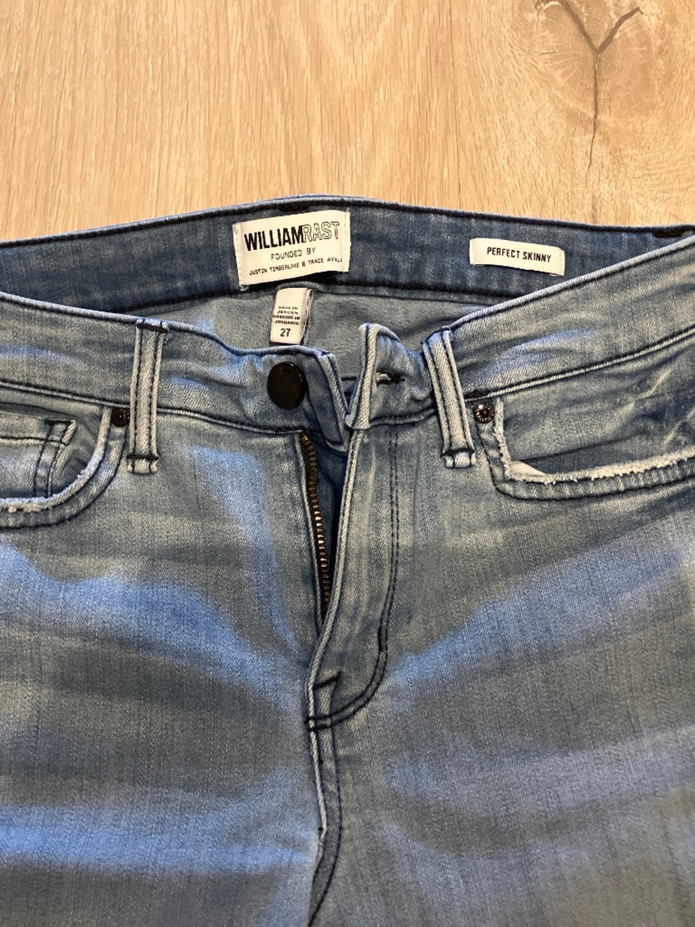 William Rast/Justin Timberlake women’s perfect skinny jeans 27